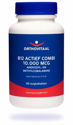 ORTHOVITAAL B12 ACTIEF COMBI 10.000MCG 60TB